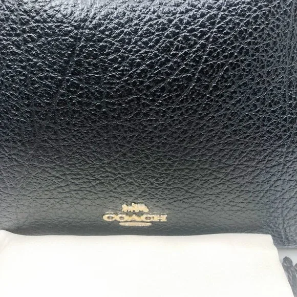 Coach Mixed Leather Shoulder Bag - Picture 4 of 11